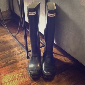 Hunter Original Tall Women’s Black Rain Boots
